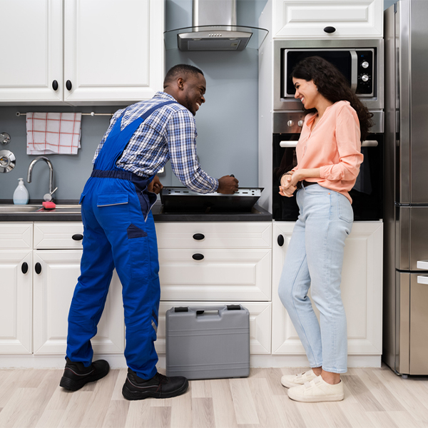 can you provide an estimate for cooktop repair before beginning any work in Alderson Oklahoma